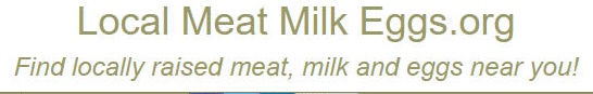 Find farms and ranches for locally raised meat, milk cheese, other dairy, eggs, beef, pork, turkey, chicken, bison, goat's milk, raw milk and other meats